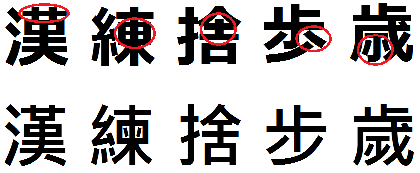 中日漢字大不同 台灣人容易忽略的日文漢字寫法 日文會話 日語檢定補習班 四季日本語