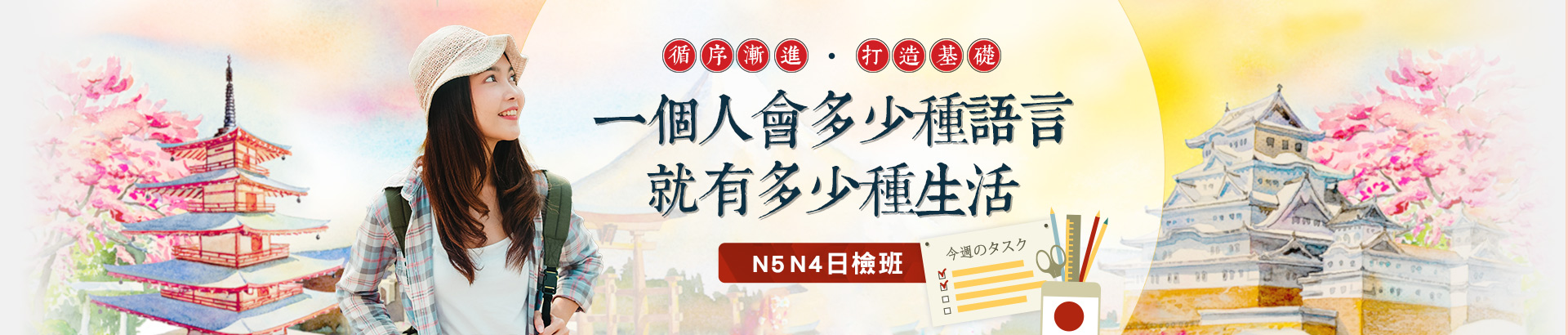 N5N4日語課程介紹